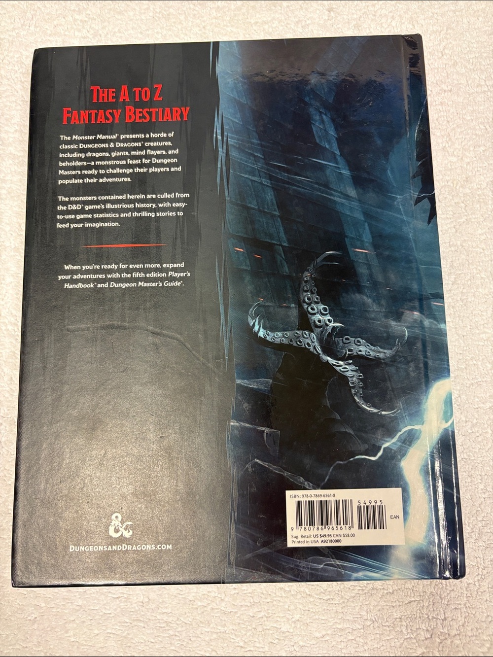 Dungeons & Dragons Monster Manual role playing game hardcover - Picture 6 of 8